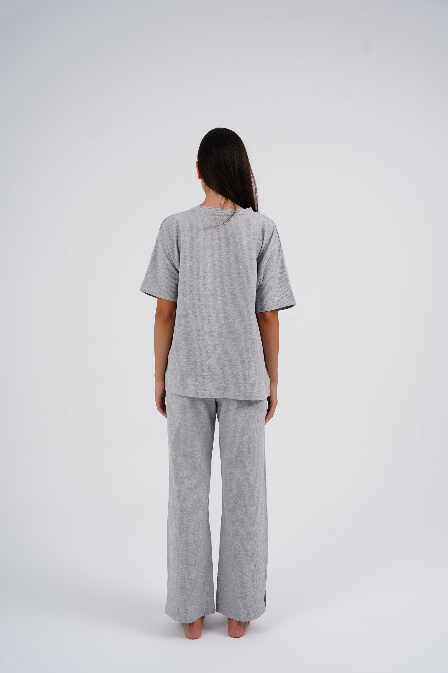 Grey Smiley Pj