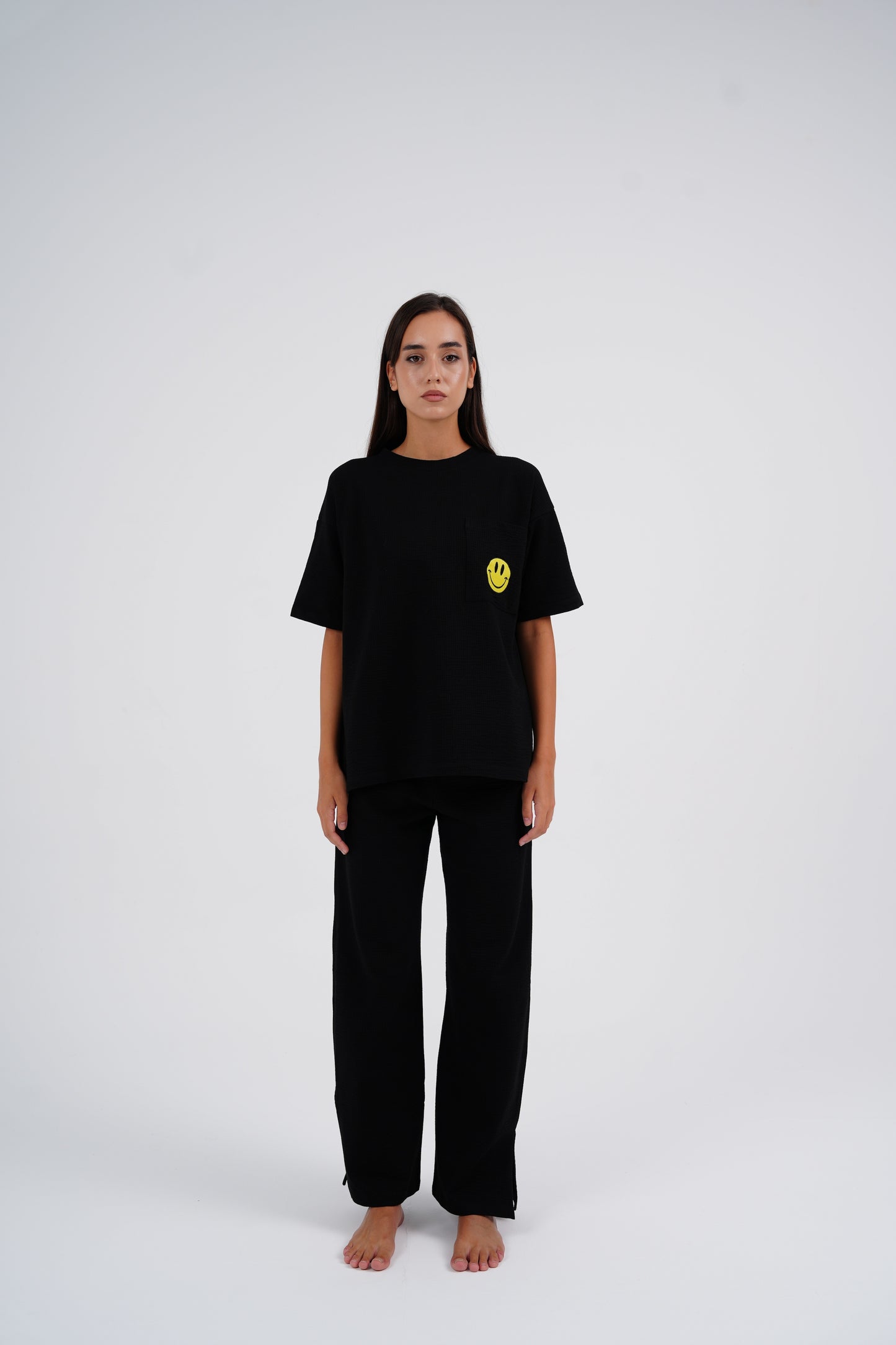 Black Smiley Set