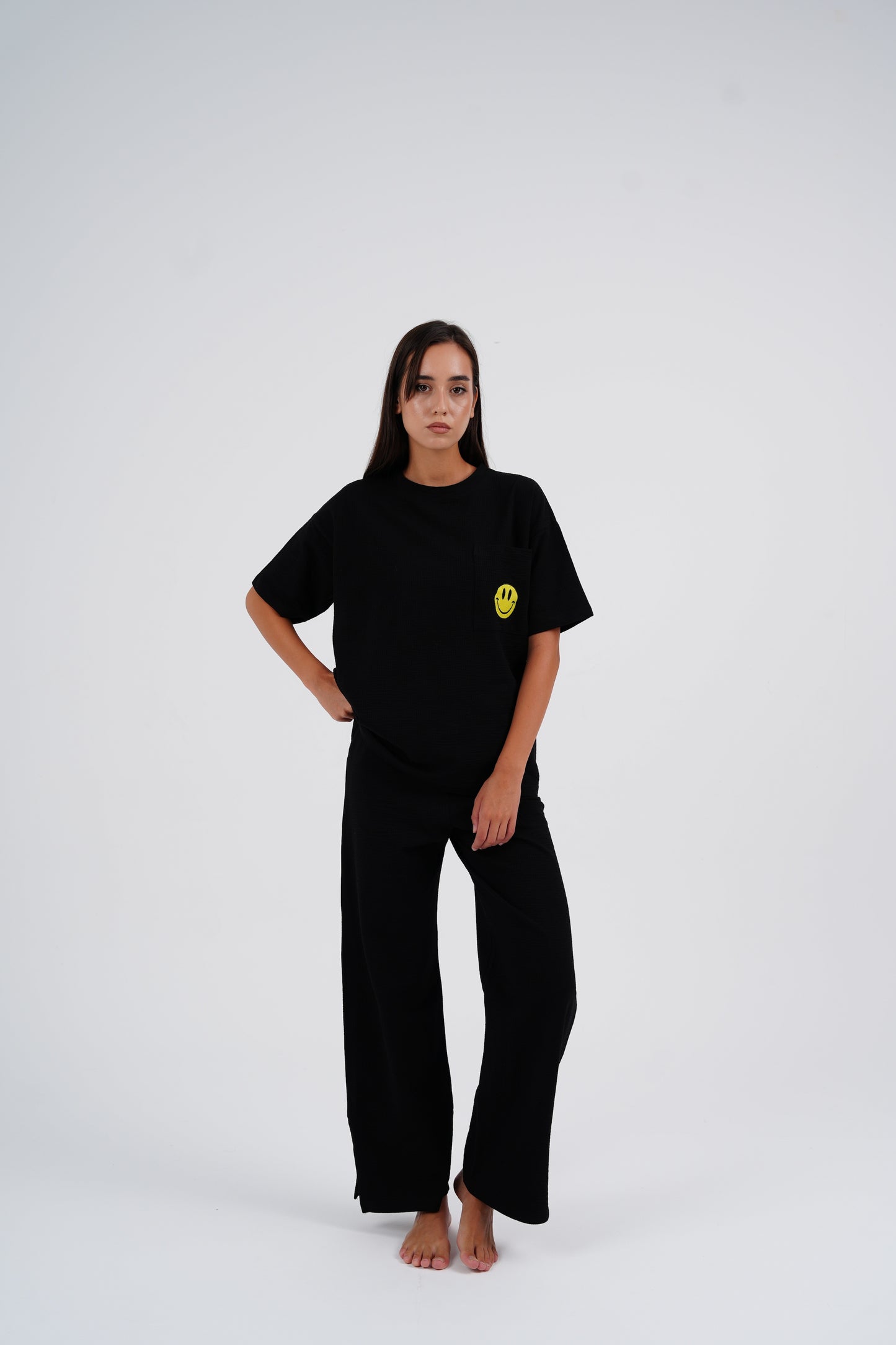 Black Smiley Set