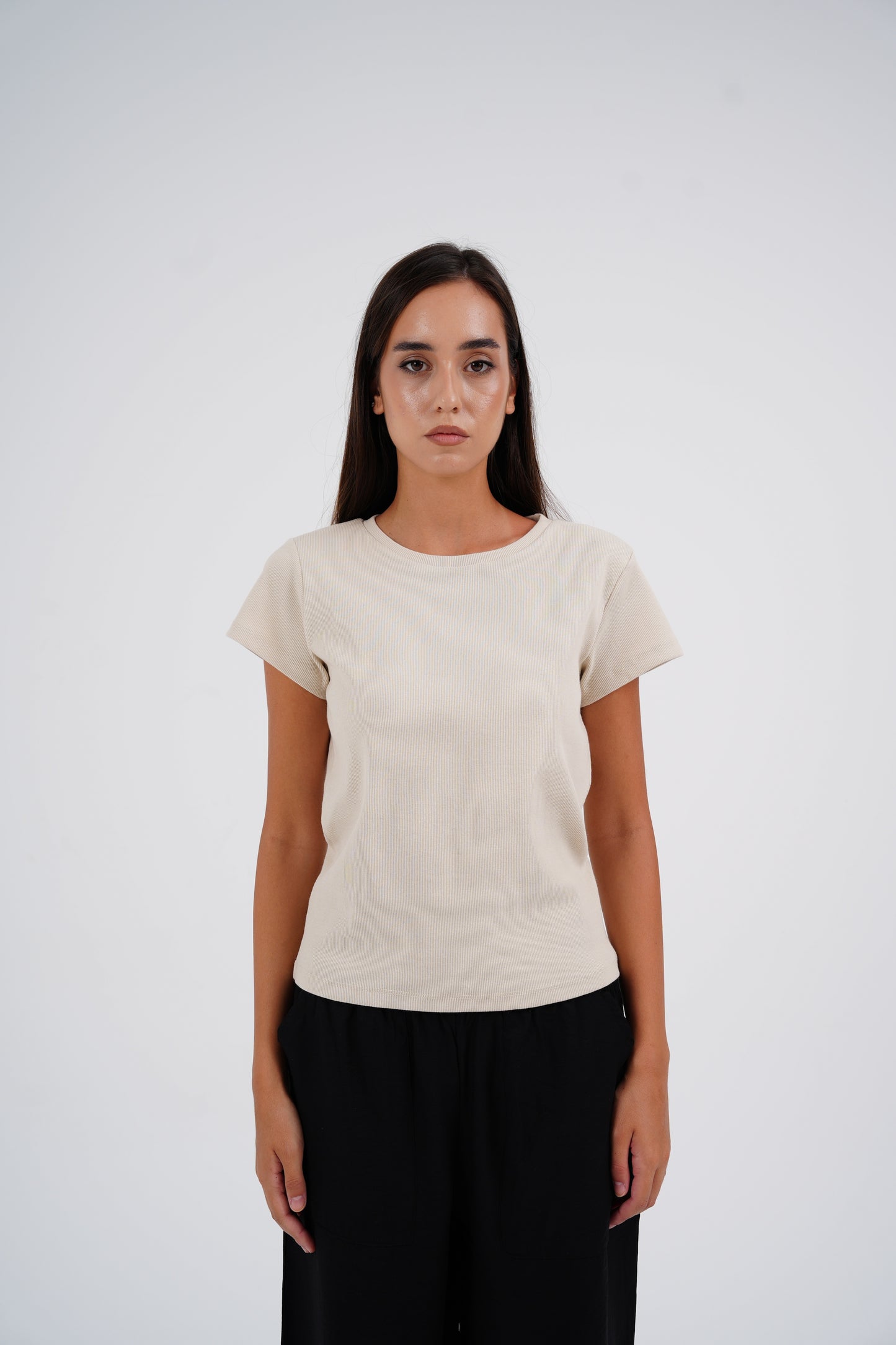 Luna Beige T-Shirt