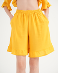 Suzi Yellow Shorts