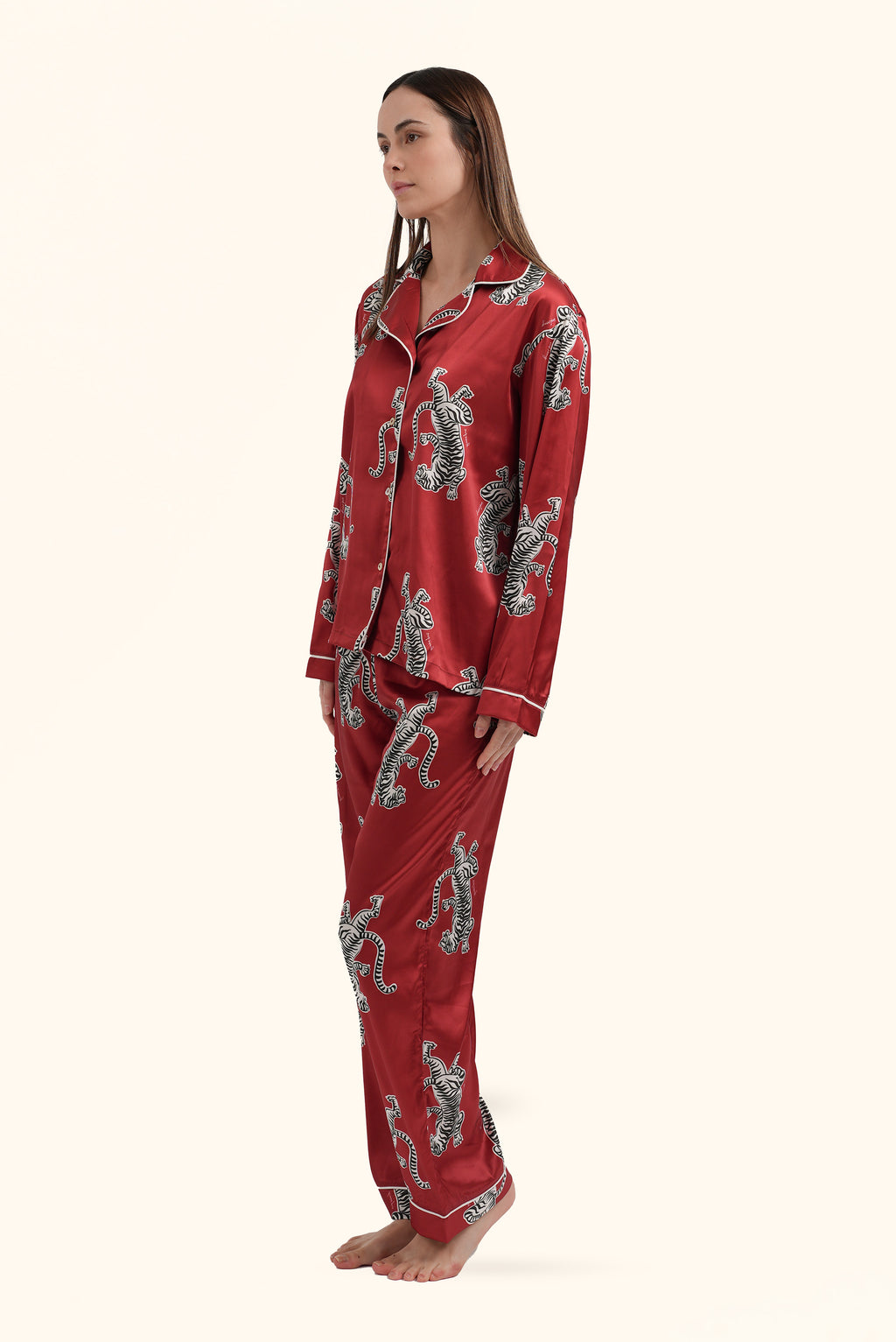 Tiger Luxe Red Set