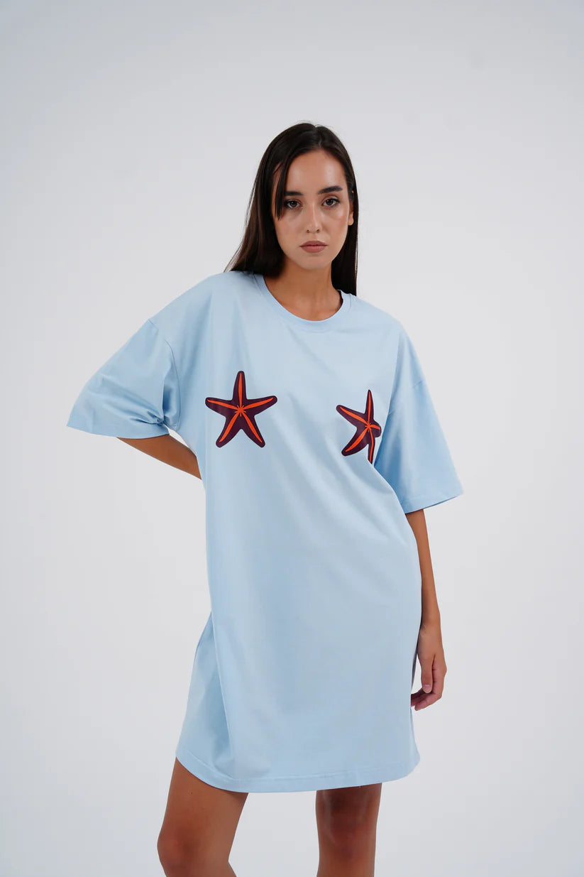 Star Sleeping Shirt Set