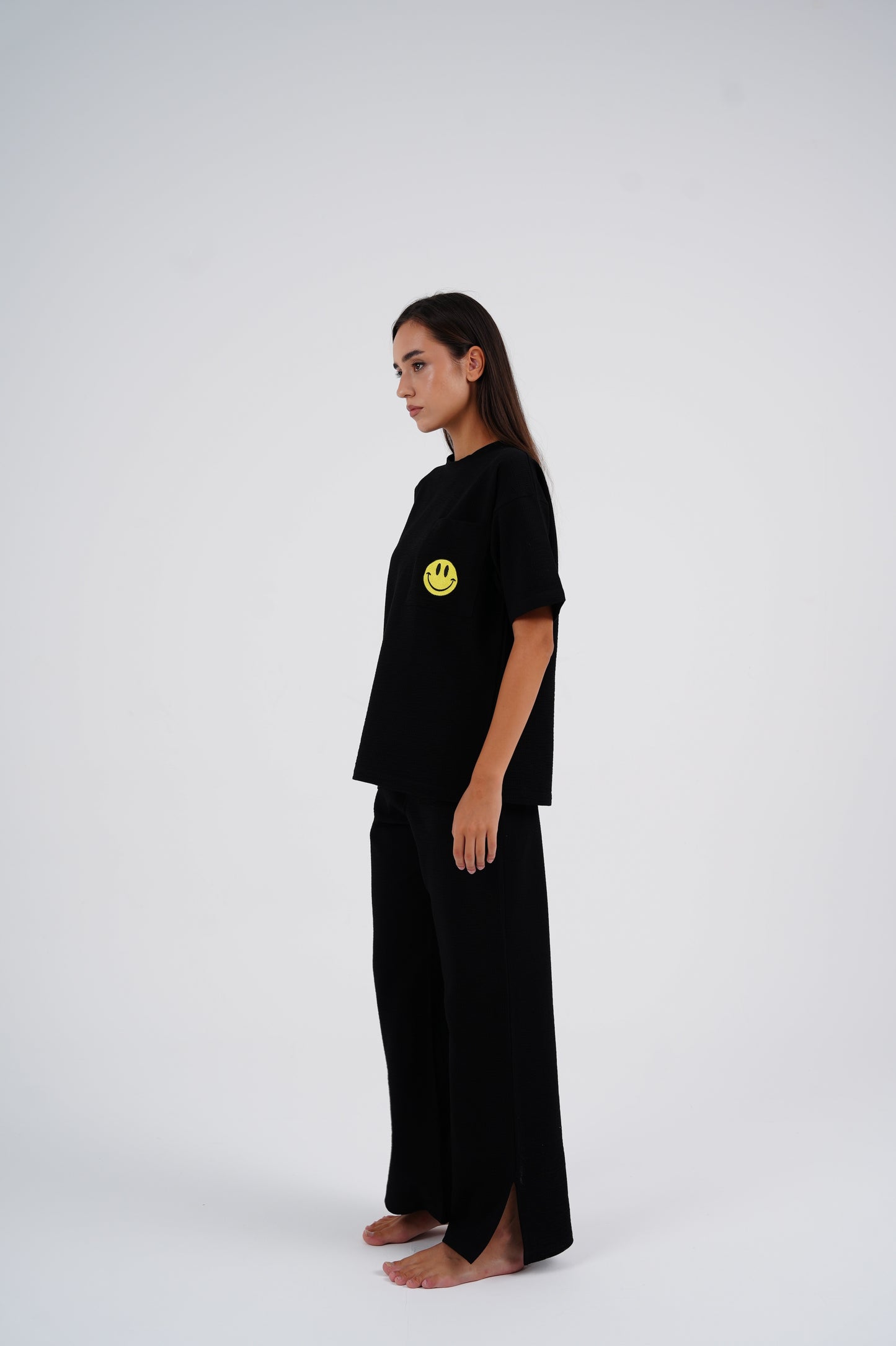 Black Smiley Set