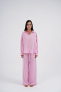 Bloom Pink Linen Set