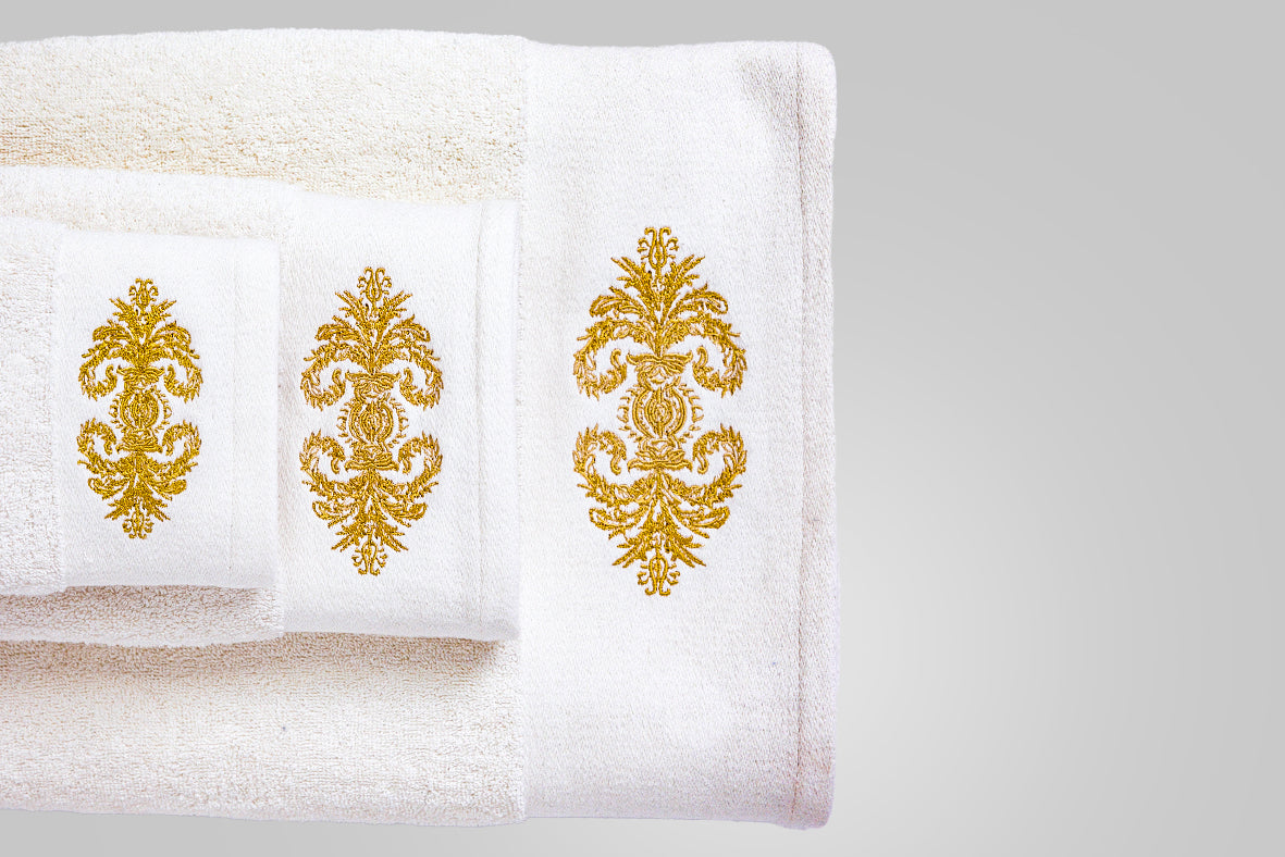Gold Royal Towels Set